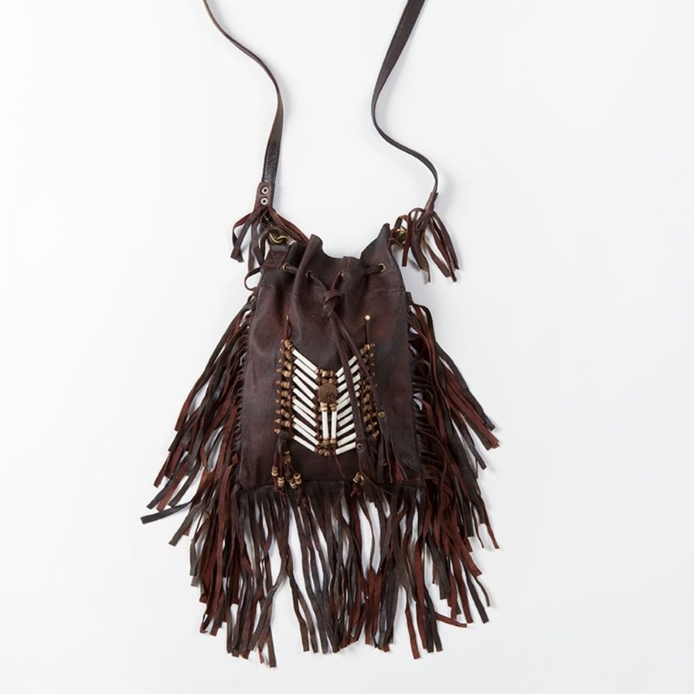 Spell and The Gypsy Collective Bone & Tassel Bag